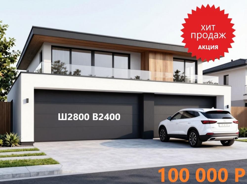 Хит продаж Акция на секционные ворота DOORHAN